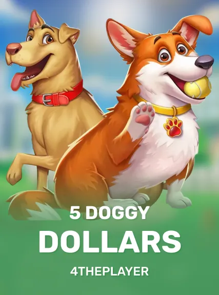 5 Doggy Dollars game tile